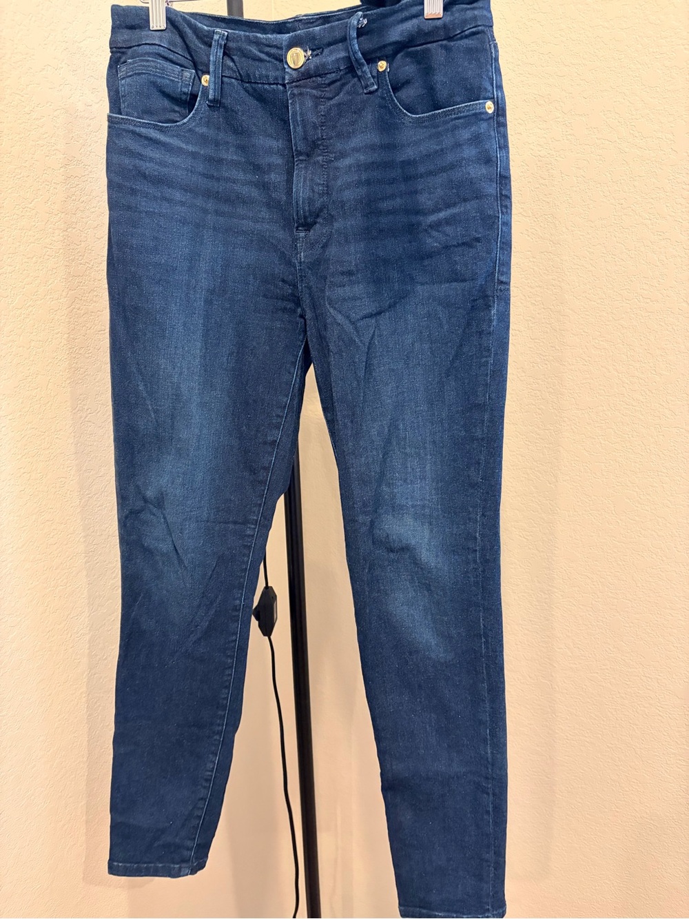 Good American Dark Blue Skinny Jeans